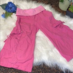 Children’s Place Pink Bell Bottom Capris size 6x/7